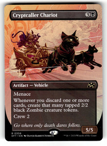 Cryptcaller Chariot (Borderless) – 306 DFT: Aetherdrift R NM