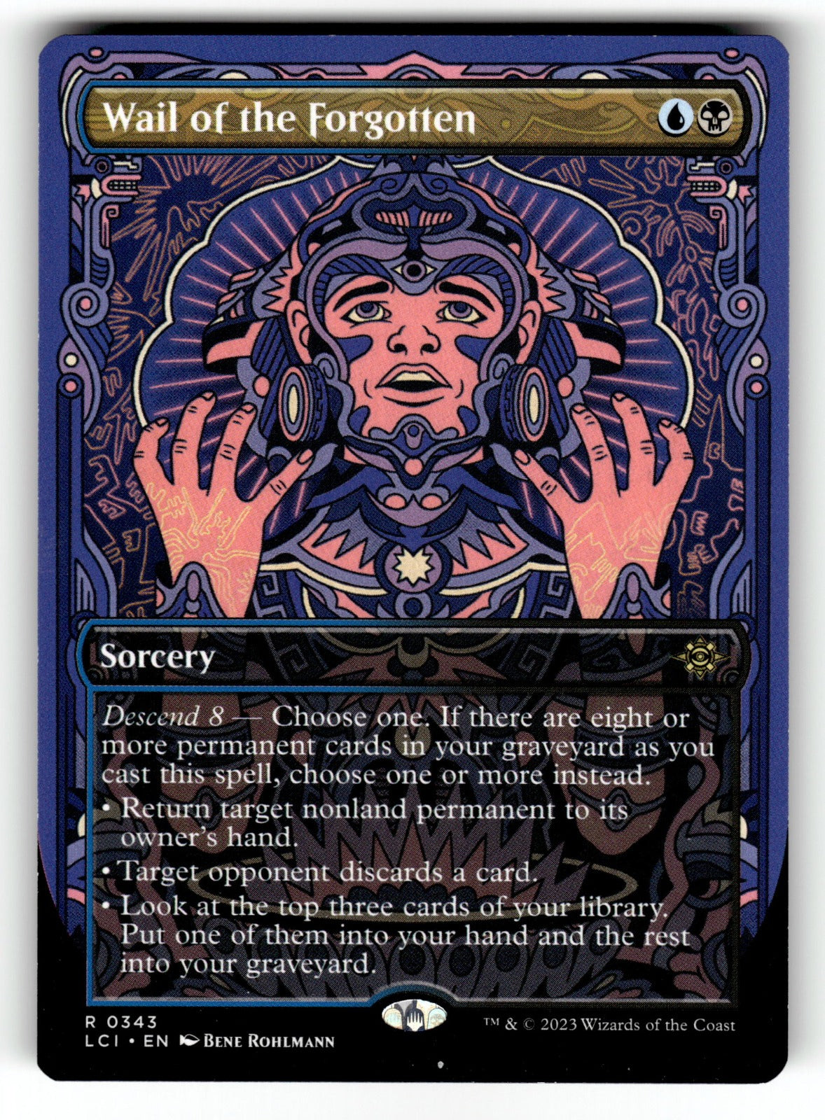 Wail of the Forgotten (Borderless) – 343 LCI: The Lost Caverns of Ixalan R LP