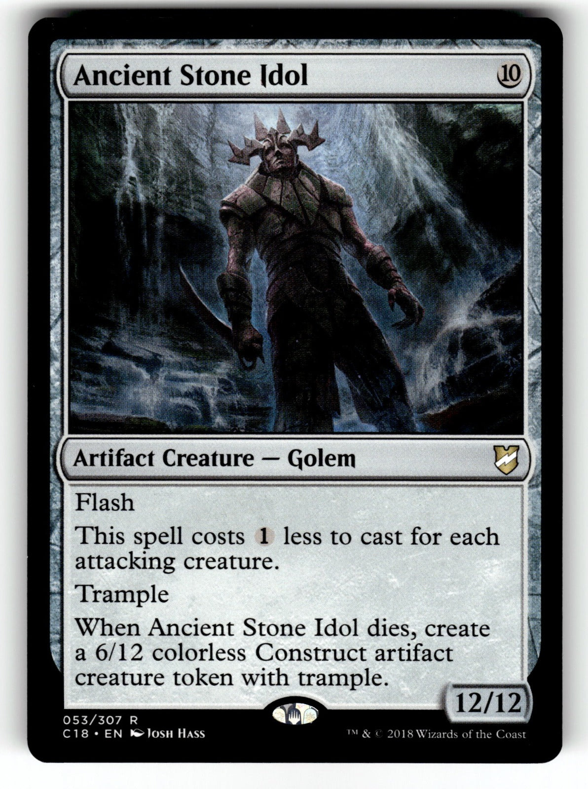Ancient Stone Idol – 53 C18: Commander 2018 R LP
