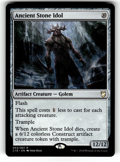 Ancient Stone Idol – 53 C18: Commander 2018 R LP
