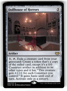 Dollhouse of Horrors – 255 VOW: Innistrad: Crimson Vow R NM
