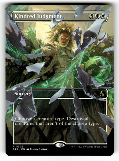 Kindred Judgment (Borderless) – 322 FRA: Reality Fracture R NM