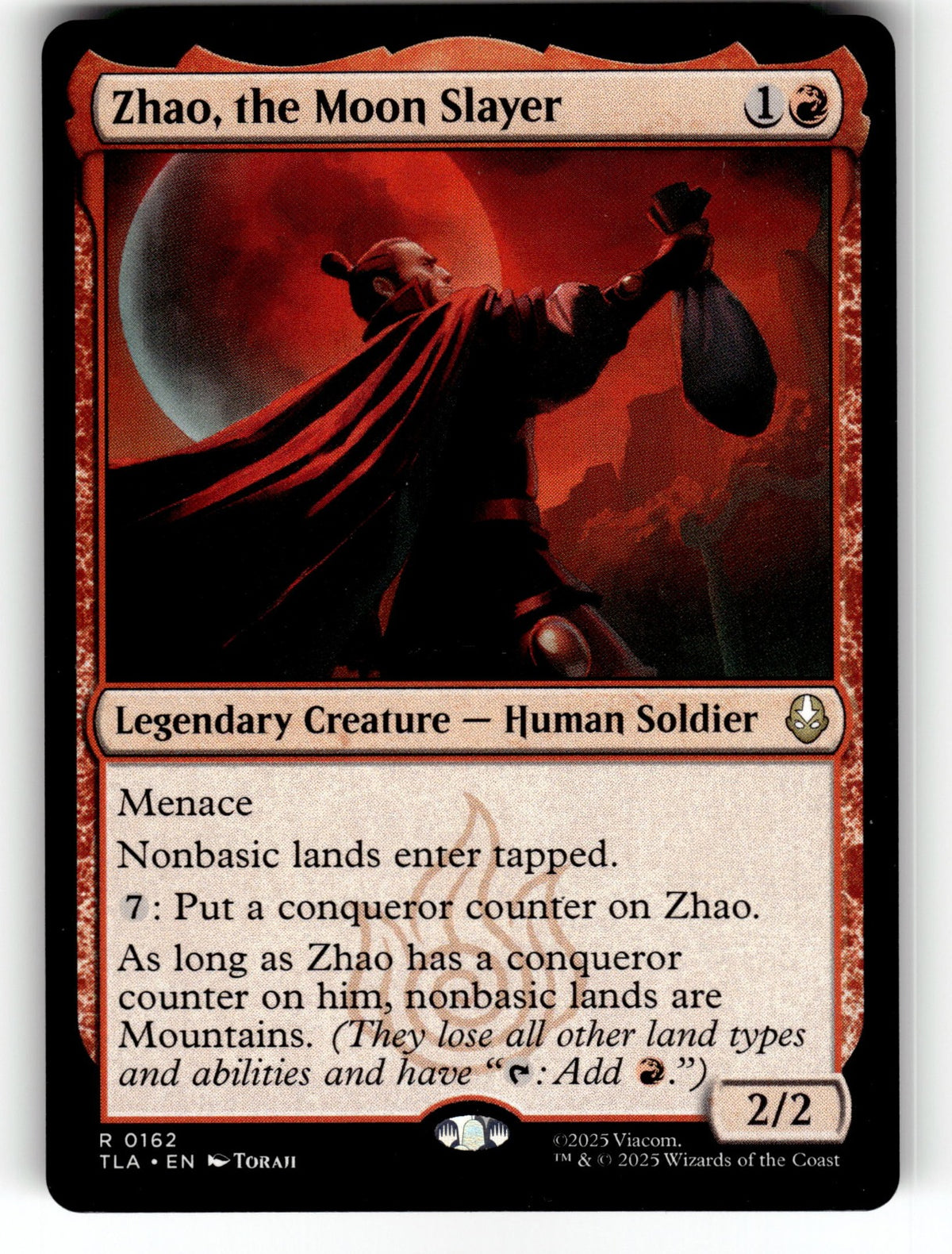Zhao, the Moon Slayer – 162 TLA: Avatar: The Last Airbender R NM