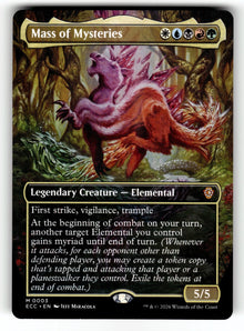Mass of Mysteries (Borderless) – 3 ECC: Commander: Lorwyn Eclipsed M NM