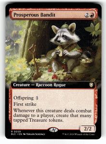 Prosperous Bandit (Extended Art) – 59 BLC: Commander: Bloomburrow R NM