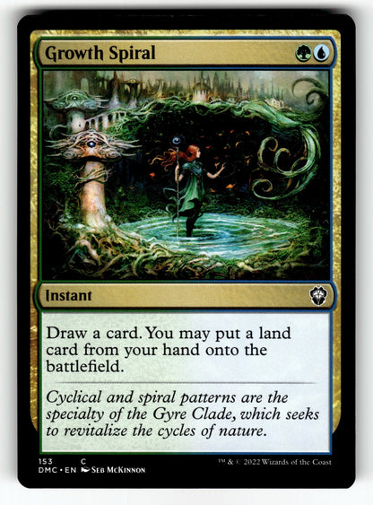 Growth Spiral – 153 DMC: Commander: Dominaria United C NM