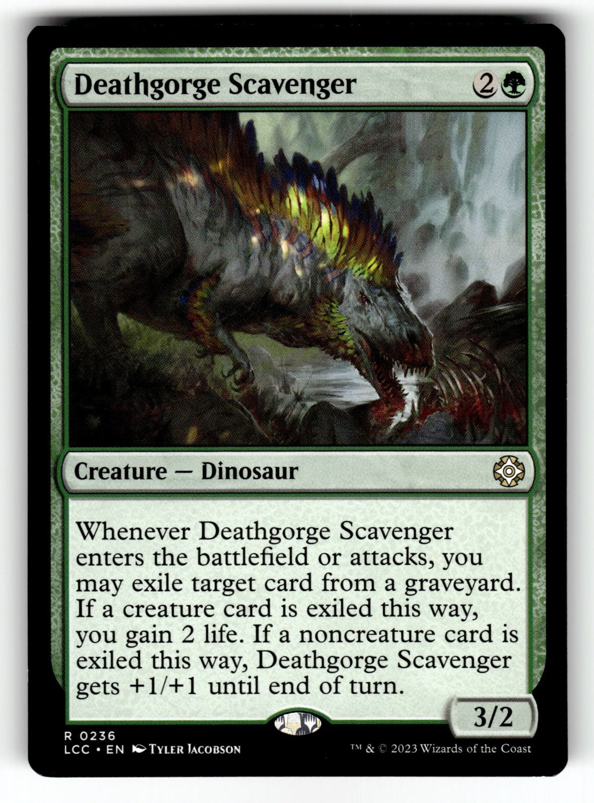 Deathgorge Scavenger – 236 LCC: Commander: The Lost Caverns of Ixalan R NM