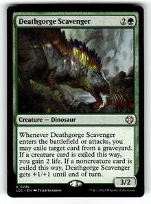 Deathgorge Scavenger – 236 LCC: Commander: The Lost Caverns of Ixalan R NM