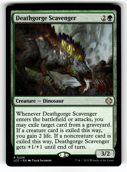 Deathgorge Scavenger – 236 LCC: Commander: The Lost Caverns of Ixalan R NM