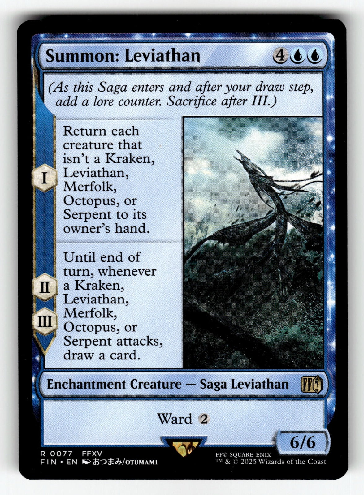 Summon: Leviathan – 77 FIN: FINAL FANTASY R NM