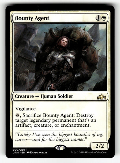Bounty Agent – 2 GRN: Guilds of Ravnica R NM