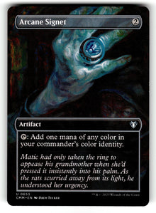 Arcane Signet (Borderless) – 653 CMM: Commander Masters U NM