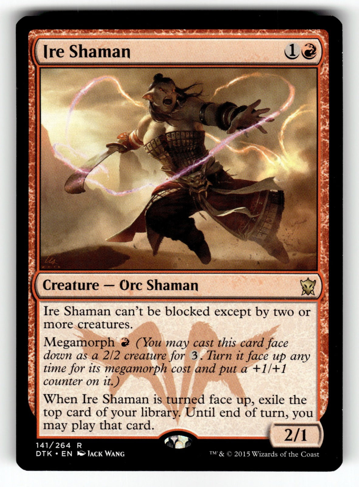 Ire Shaman – 141 DTK: Dragons of Tarkir R LP