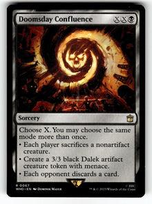 Doomsday Confluence – 67 WHO: Universes Beyond: Doctor Who R NM