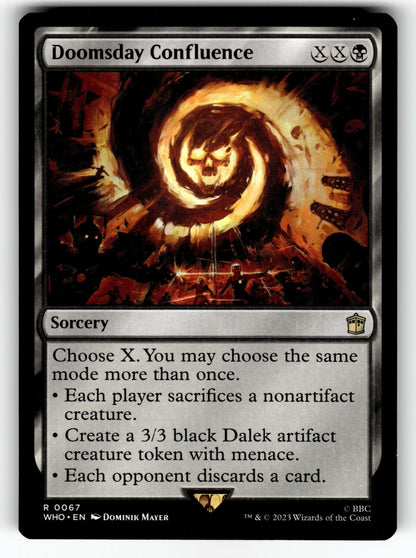 Doomsday Confluence – 67 WHO: Universes Beyond: Doctor Who R NM