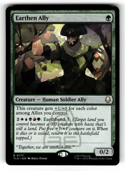 Earthen Ally – 177 TLA: Avatar: The Last Airbender R NM