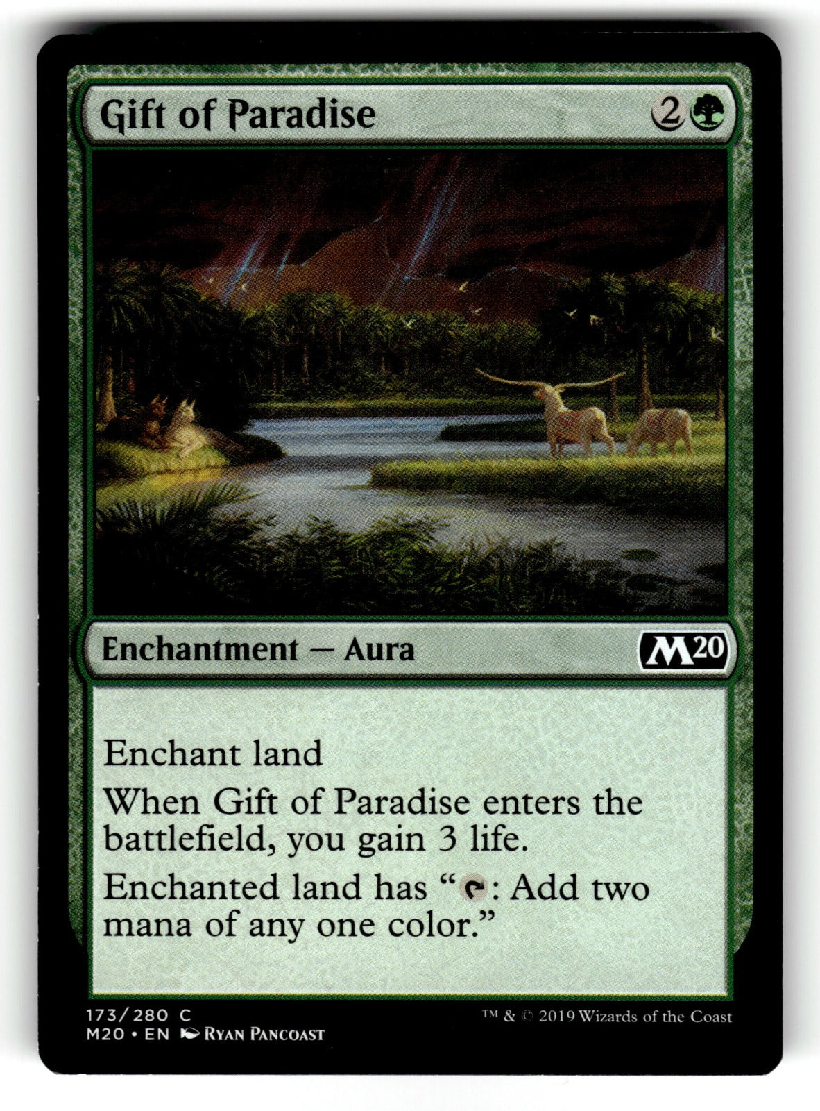 Gift of Paradise – 173 M20: Core Set 2020 C LP
