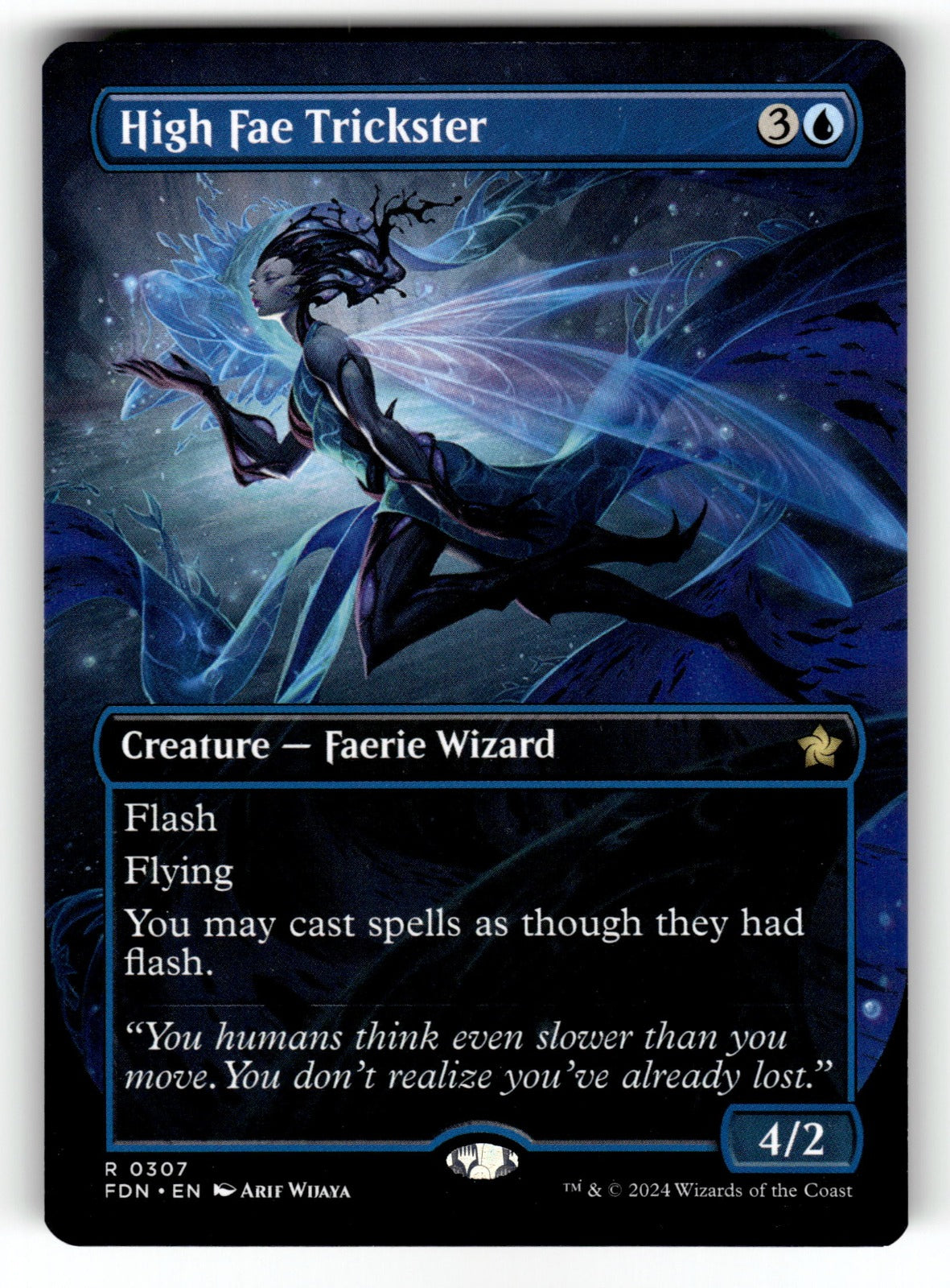 High Fae Trickster (Borderless) – 307 FDN: Foundations R NM