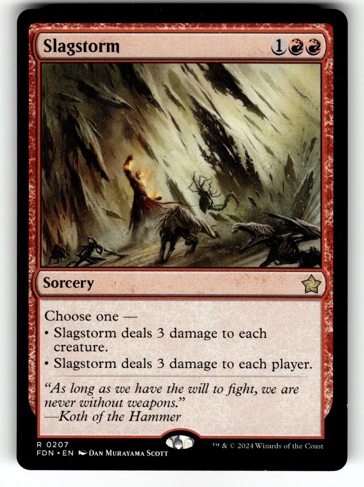 Slagstorm – 207 FDN: Foundations R NM