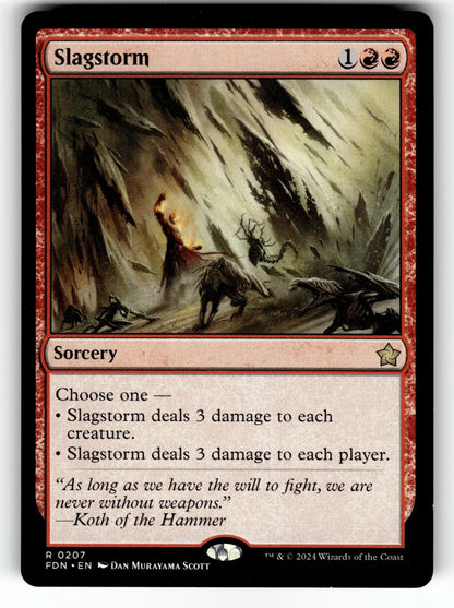 Slagstorm – 207 FDN: Foundations R NM