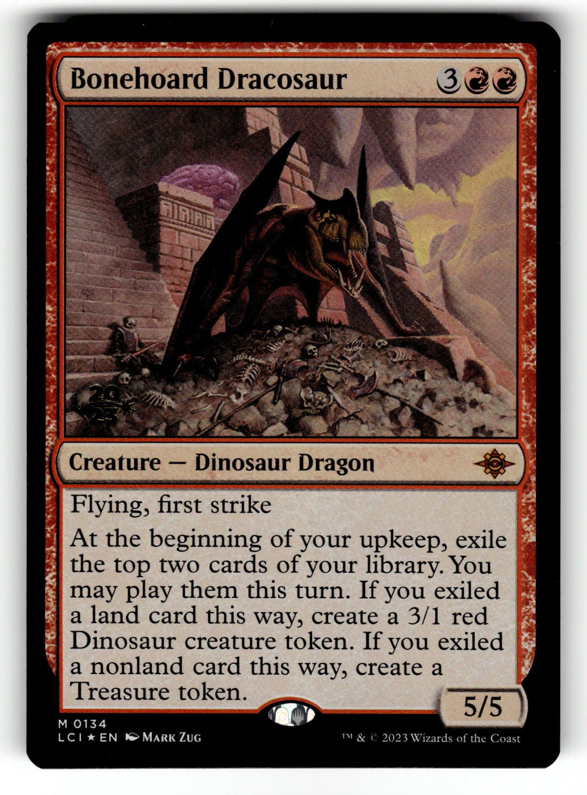 Bonehoard Dracosaur – 134 PRE: Prerelease Cards M Foil NM