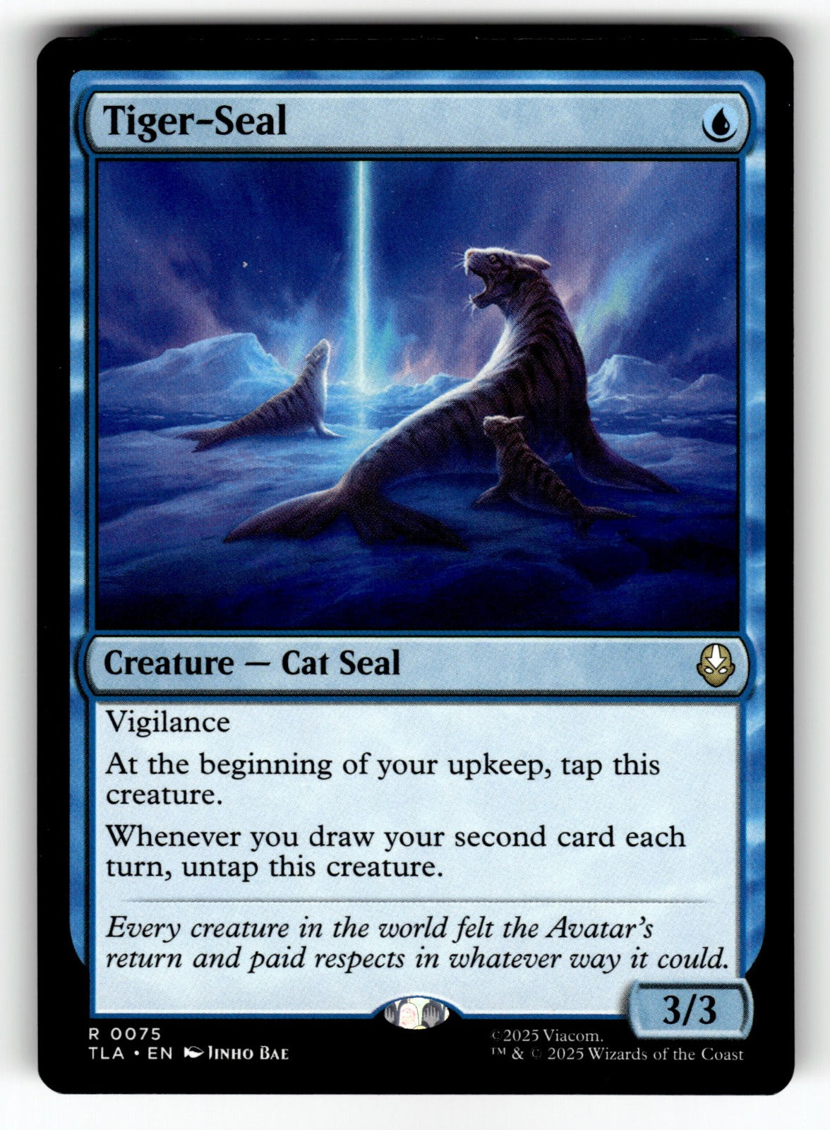 Tiger-Seal – 75 TLA: Avatar: The Last Airbender R NM
