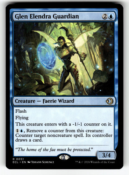 Glen Elendra Guardian – 51 ECL: Lorwyn Eclipsed R NM