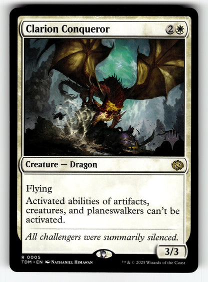 Clarion Conqueror – 5 PPTDM: Promo Pack: Tarkir: Dragonstorm R LP