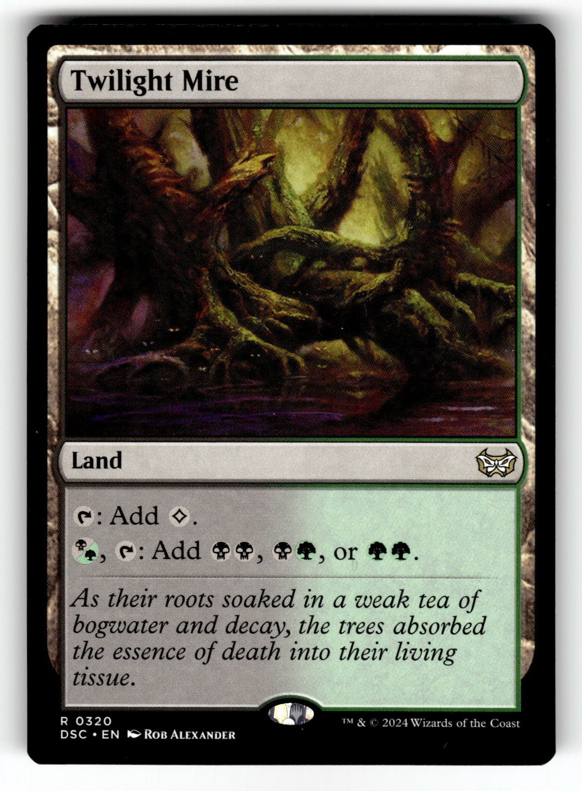 Twilight Mire – 320 DSC: Commander: Duskmourn: House of Horror R NM