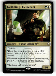Earth King's Lieutenant – 217 TLA: Avatar: The Last Airbender R NM