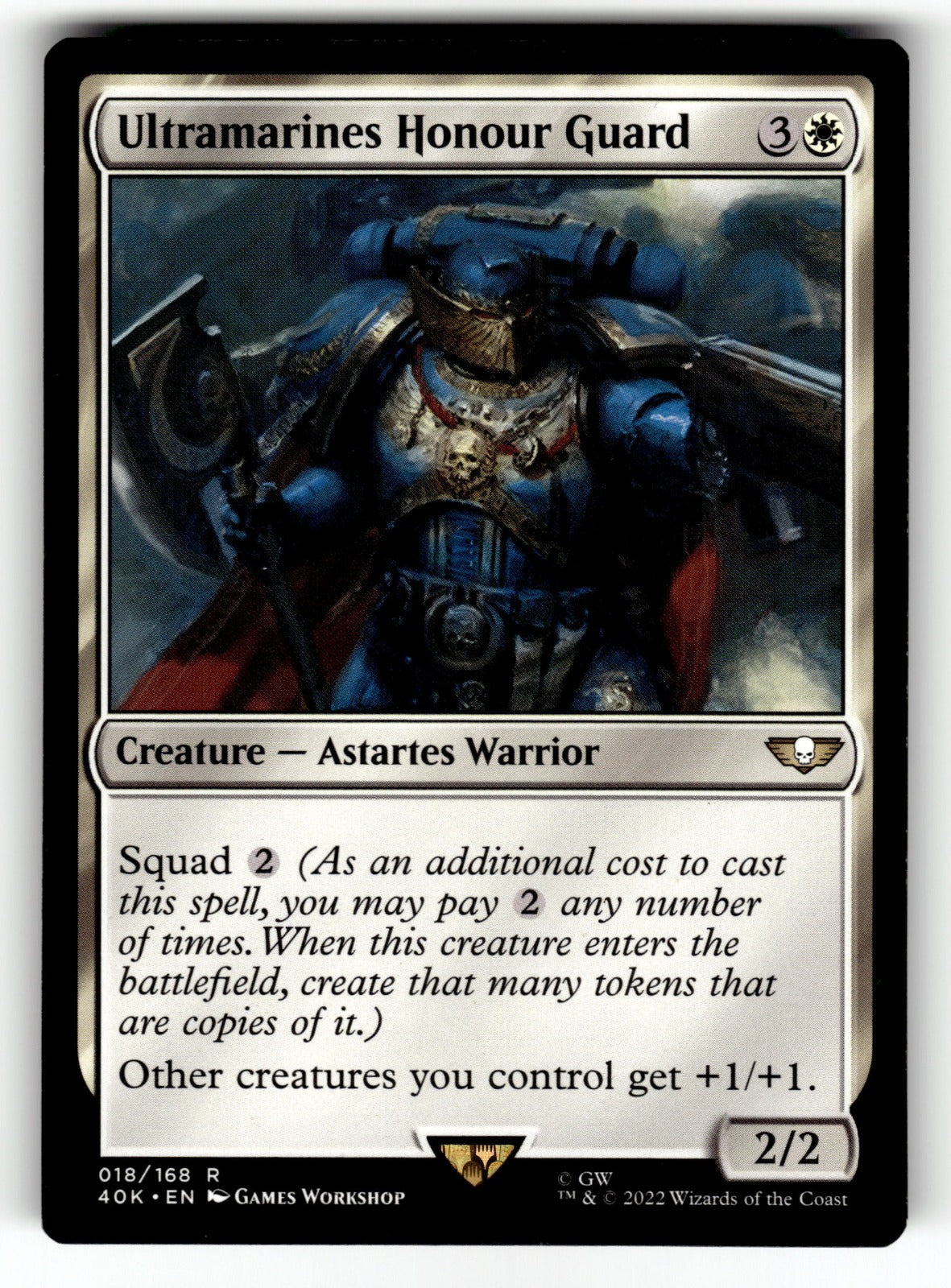 Ultramarines Honour Guard – 18 40K: Universes Beyond: Warhammer 40,000 R NM