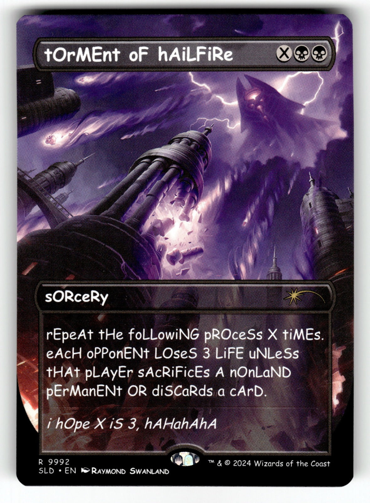 tOrMEnt oF hAiLFiRe – 9992 SLD: Secret Lair Drop Series R LP