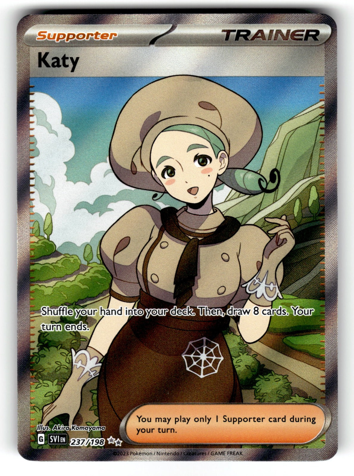 Katy – 237/198 SVI: SV01: Scarlet & Violet Base Set Ultra Rare HoloNM