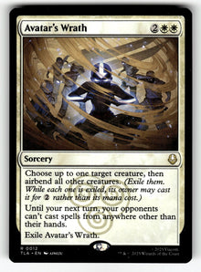Avatar's Wrath – 12 TLA: Avatar: The Last Airbender R NM