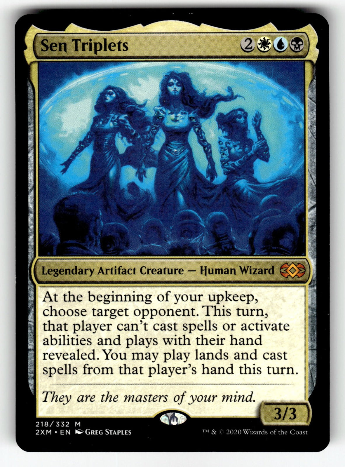Sen Triplets – 218 2XM: Double Masters M NM