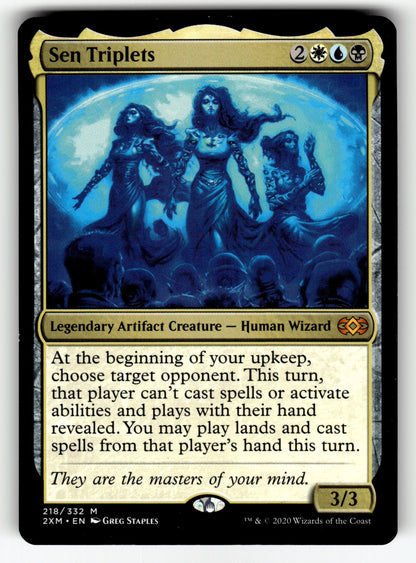 Sen Triplets – 218 2XM: Double Masters M NM