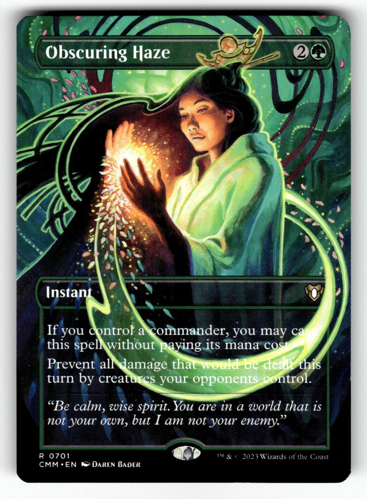 Obscuring Haze (Borderless) – 701 CMM: Commander Masters R NM