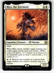 Rhys, the Evermore – 32 ECL: Lorwyn Eclipsed R NM