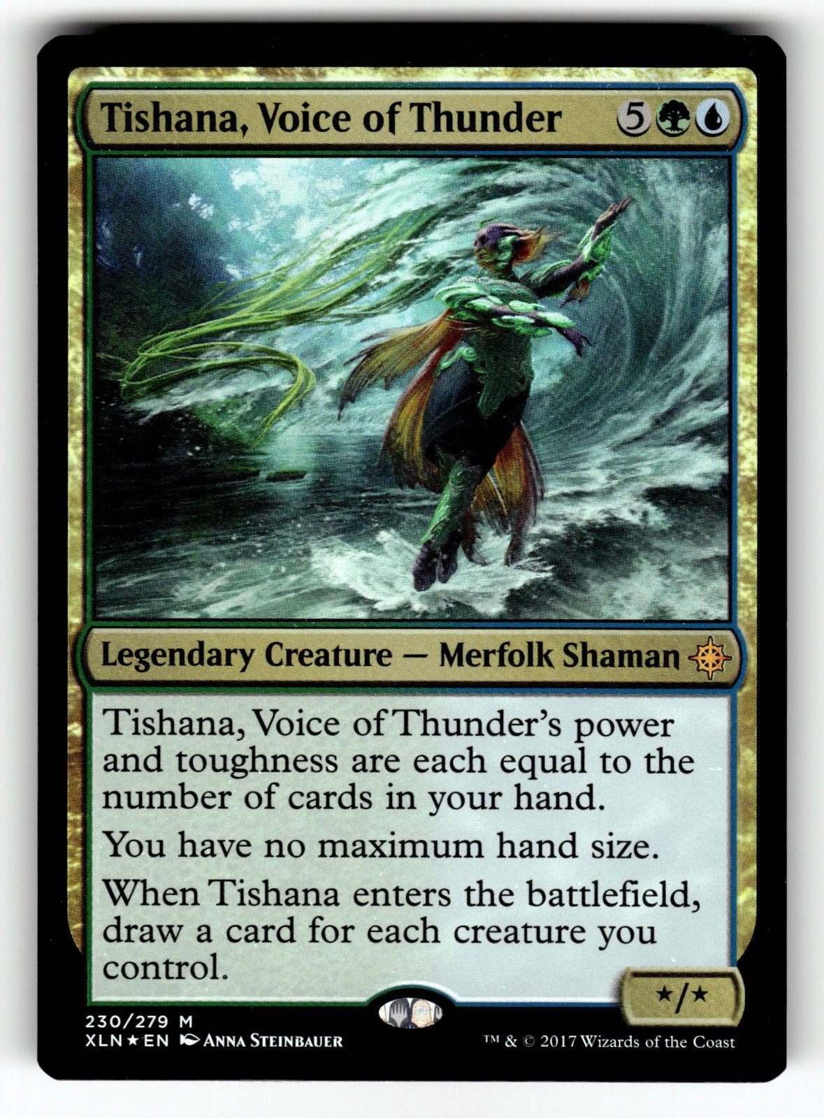 Tishana, Voice of Thunder – 230 XLN: Ixalan M Foil NM