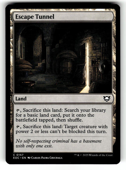 Escape Tunnel – 157 EOC: Commander: Edge of Eternities C NM