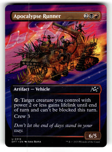 Apocalypse Runner (Borderless) – 319 DFT: Aetherdrift U NM