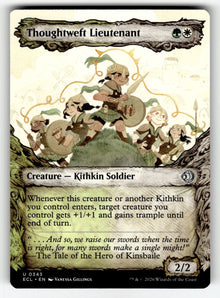 Thoughtweft Lieutenant (Showcase) – 343 ECL: Lorwyn Eclipsed U NM
