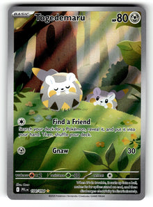 Togedemaru – 104/094 PFL: ME02: Phantasmal Flames Illustration Rare Holo NM