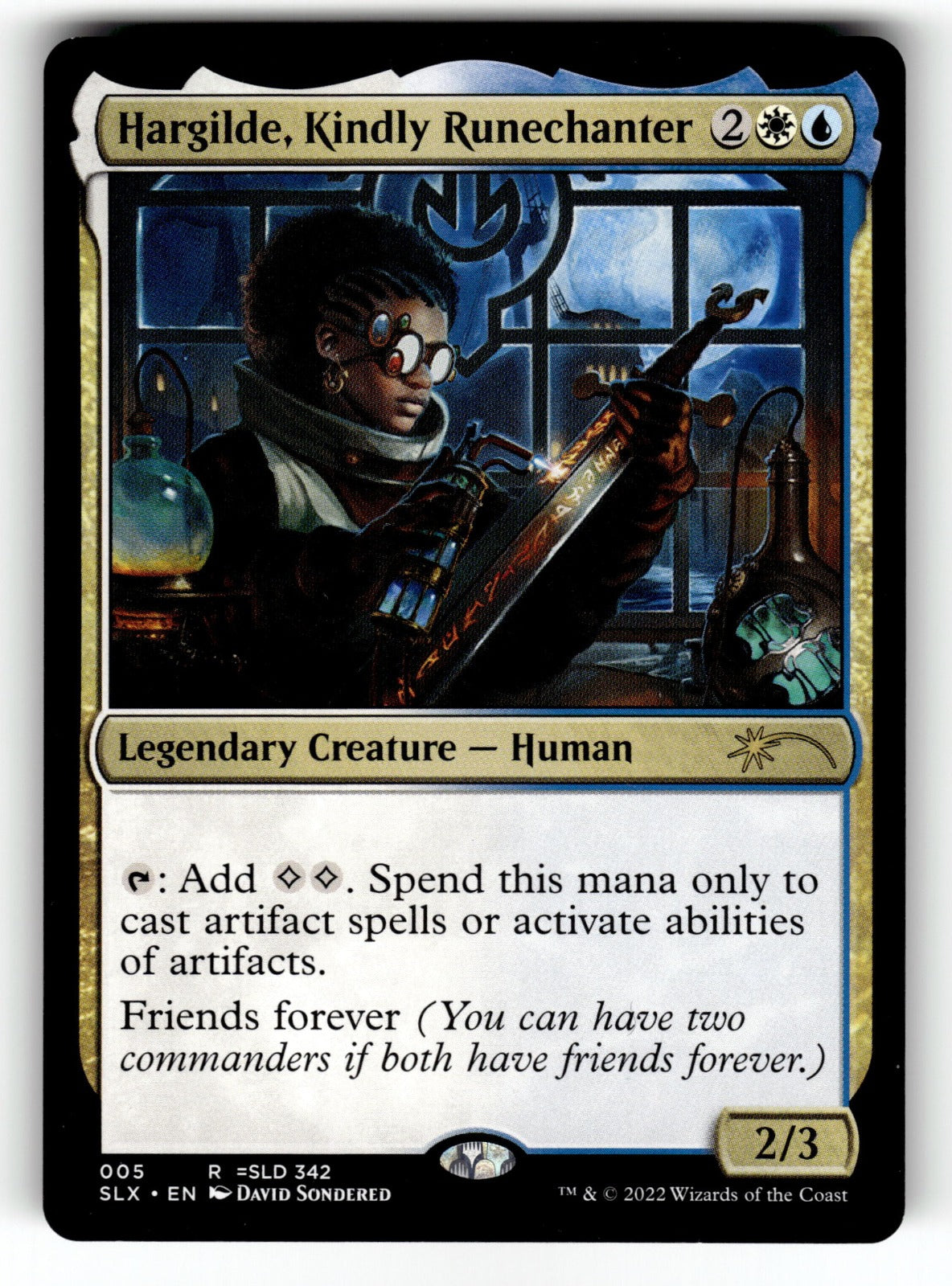 Hargilde, Kindly Runechanter – 5 SLX: SLX Cards R NM