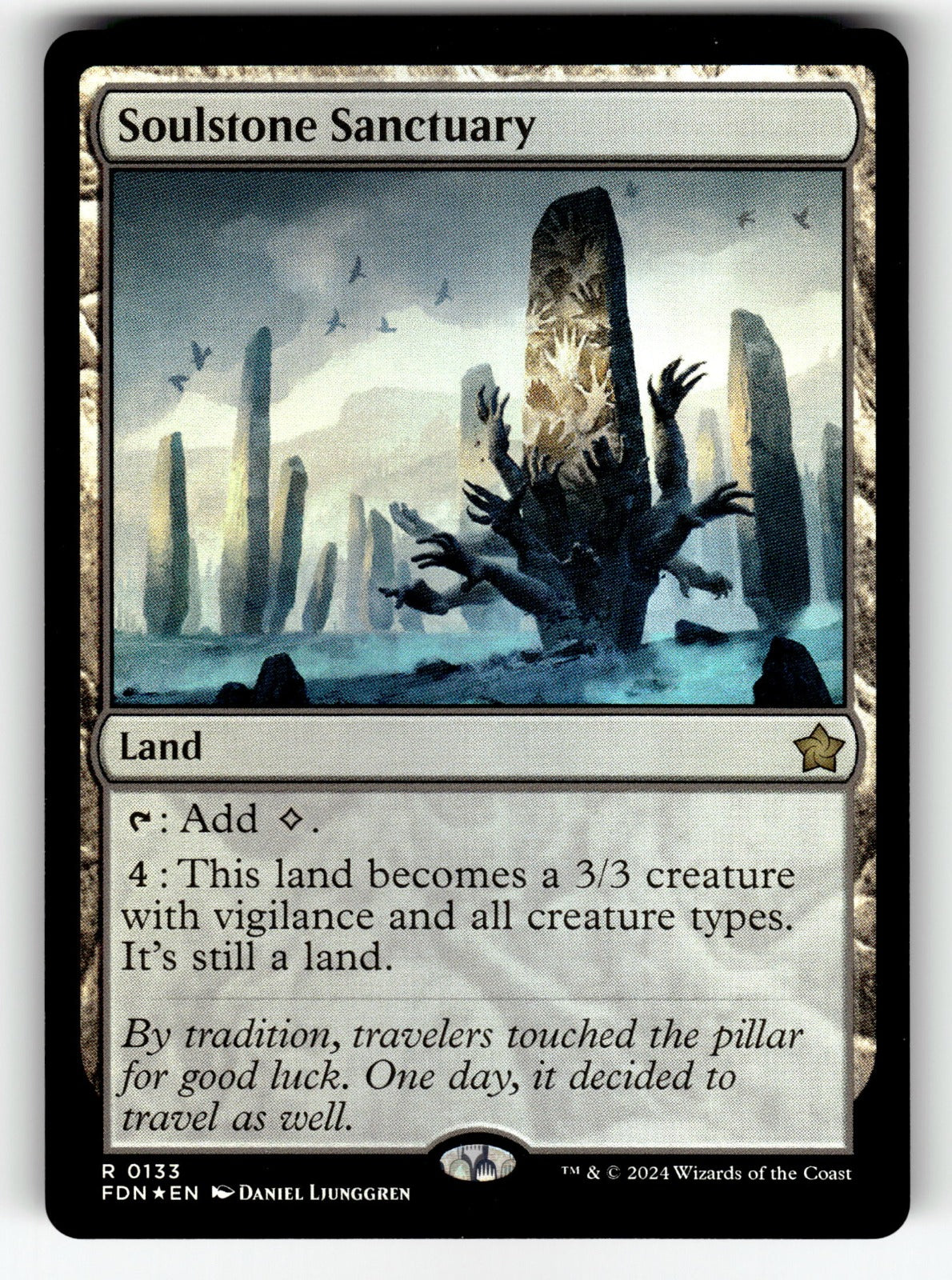 Soulstone Sanctuary – 133 FDN: Foundations R Foil NM
