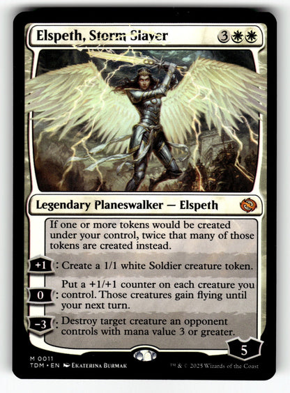Elspeth, Storm Slayer – 11 TDM: Tarkir: Dragonstorm M NM