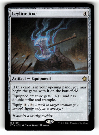 Leyline Axe – 129 FDN: Foundations R LP
