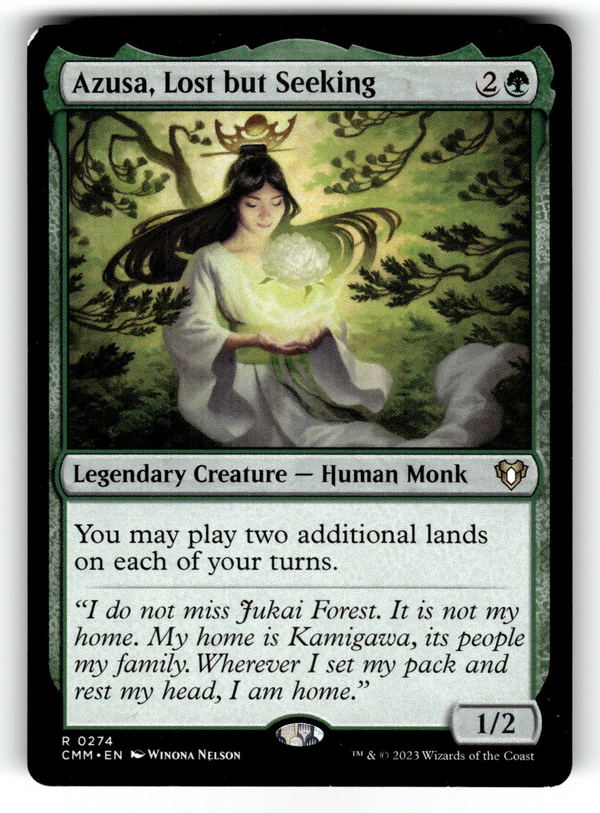 Azusa, Lost but Seeking – 274 CMM: Commander Masters R LP