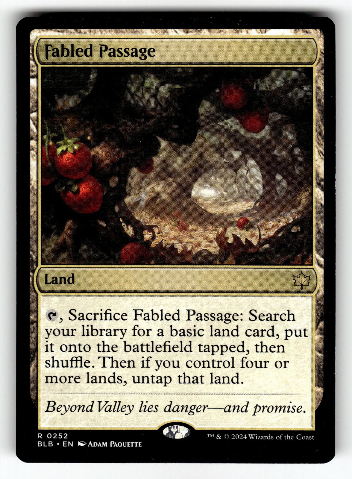 Fabled Passage – 252 BLB: Bloomburrow R NM