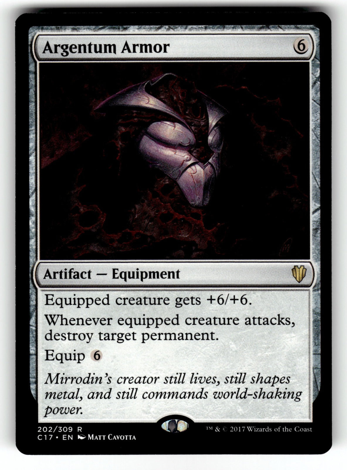 Argentum Armor – 202 C17: Commander 2017 R NM